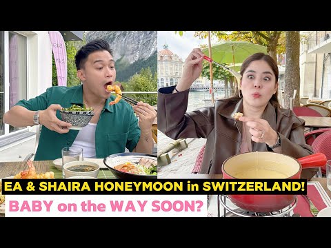 Ea Guzman at Shaira Diaz nag HONEYMOON sa Switzerland!
