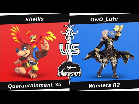 Quarantainment 35 Winners R2 Game 1 - Shellix (Banjo) Vs. OwO_Lute (Robin) Smash Ultimate - SSBU