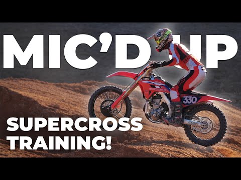 I Rode Supercross Mic'd Up! // Training For East Coast Supercross!