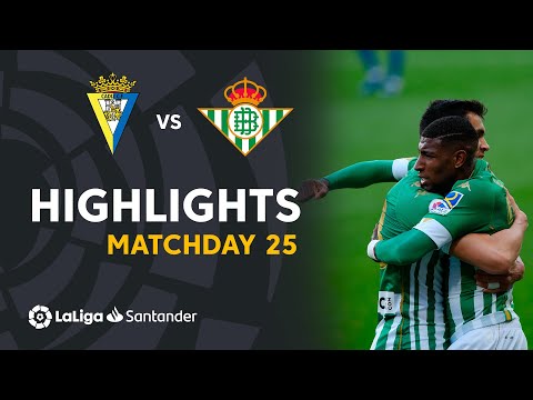 Highlights Cádiz CF vs Real Betis (0-1)