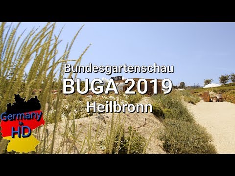 Bundesgartenschau BUGA2019 Heilbronn in 4k [GermanyinHD.de]