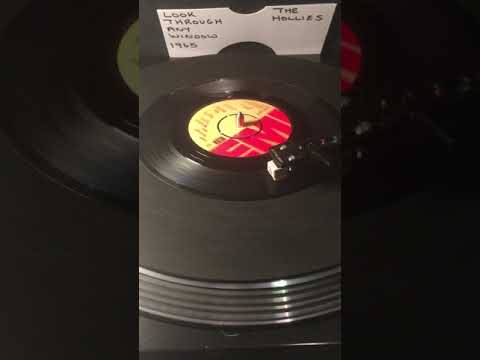 The Hollies - Look Through Any Window ( Vinyl 45 ) From 1965 .