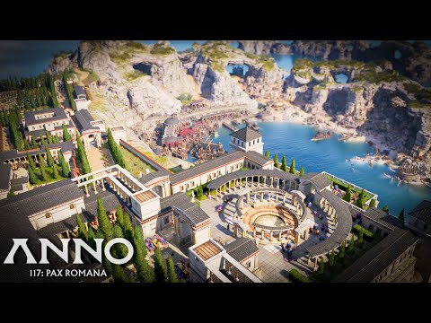 Anno 117 Relaxing Longplay: Building an ULTRA REALISTIC Roman City... | Stress Relief & Fall Asleep