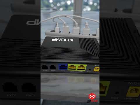 Video do produto Adaptador ATA Khomp KAP 320-X – Gateway FXO SIP com 2 Portas RJ11