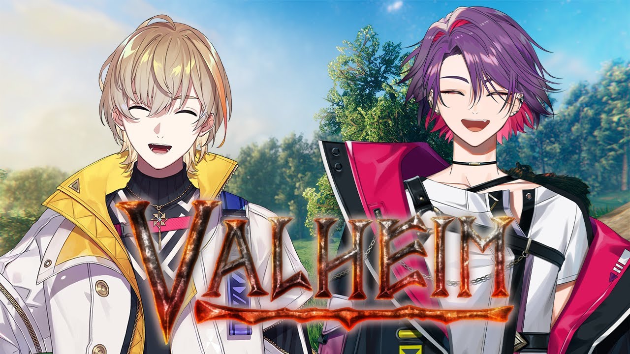 【Valheim】奏斗と焚火を囲い駄弁る【渡会雲雀/にじさんじ】