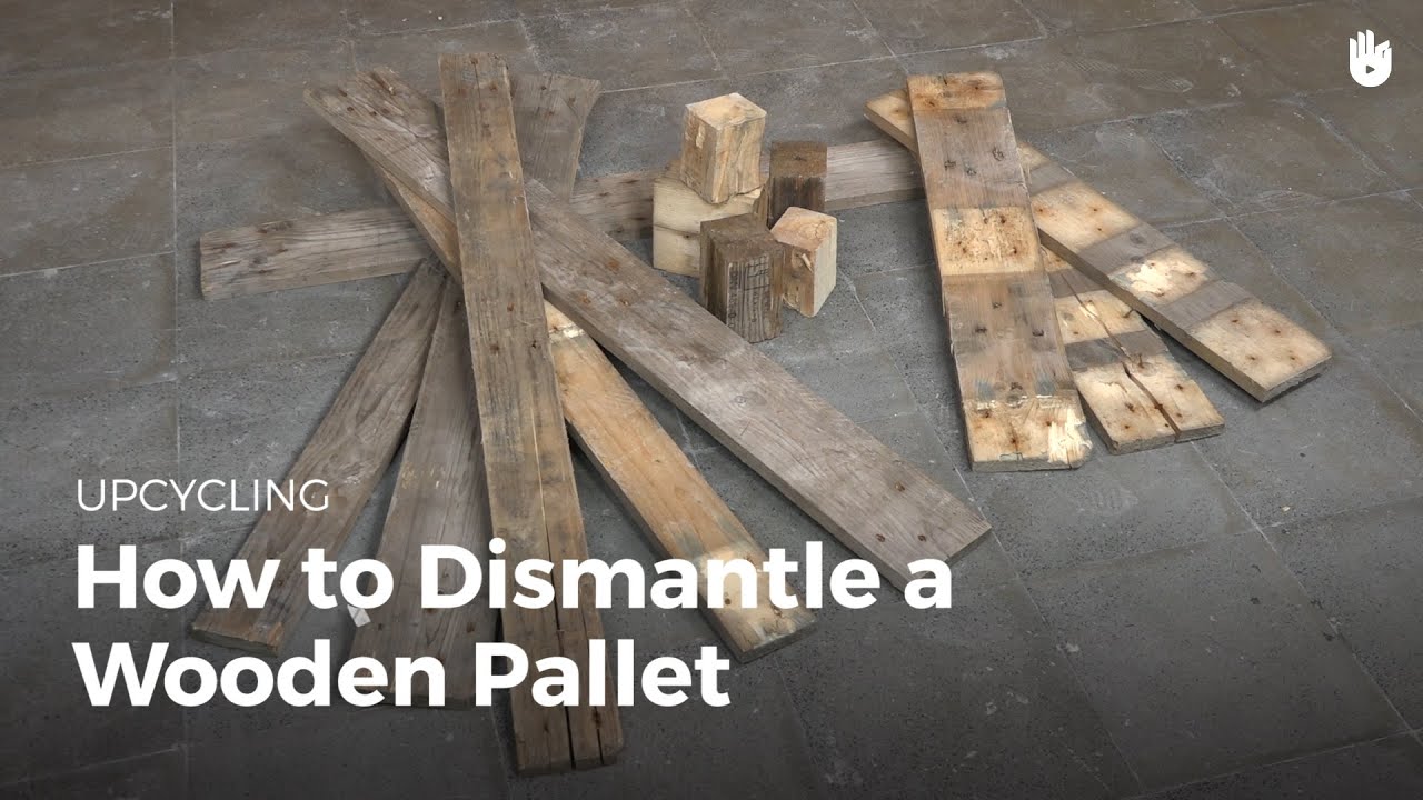 How to Dismantle a Wooden Pallet Recycling Pallets Sikana