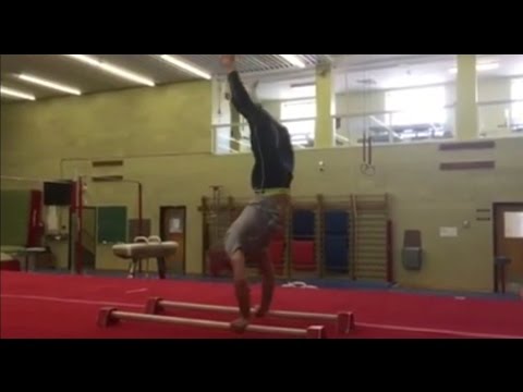 GSP се разцепва с гимнастически упражнения