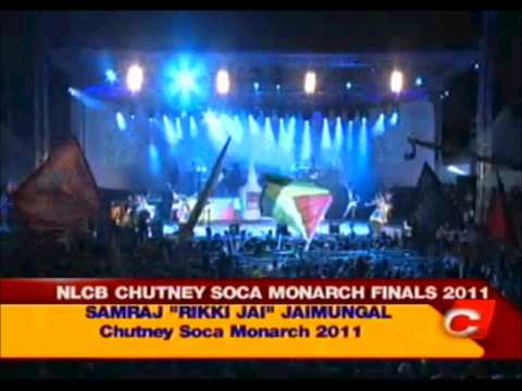 Rikki Jai Chutney Soca Monarch Finals Winner 2011  Live Winning Performance