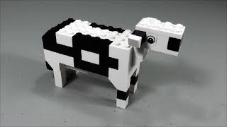 LEGO Cow (How to Build)