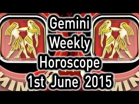 Gemini Weekly Horoscopes From 1st June 2015 In Hindi | Prakash Astrologer