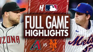 Arizona Diamondbacks vs New York Mets - FULL GAME HIGHLIGHTS | April 29, 2025 MLB Season