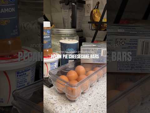 Pecan Pie Cheesecake Bars | Pinterest recipes, cheesecake ideas, holiday desserts