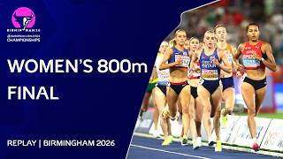 Download lagu Keely ⚔️ Femke ⚔️ Audrey Werro | Women's 800m Final Replay | Birmingham 2026 European Championships mp3