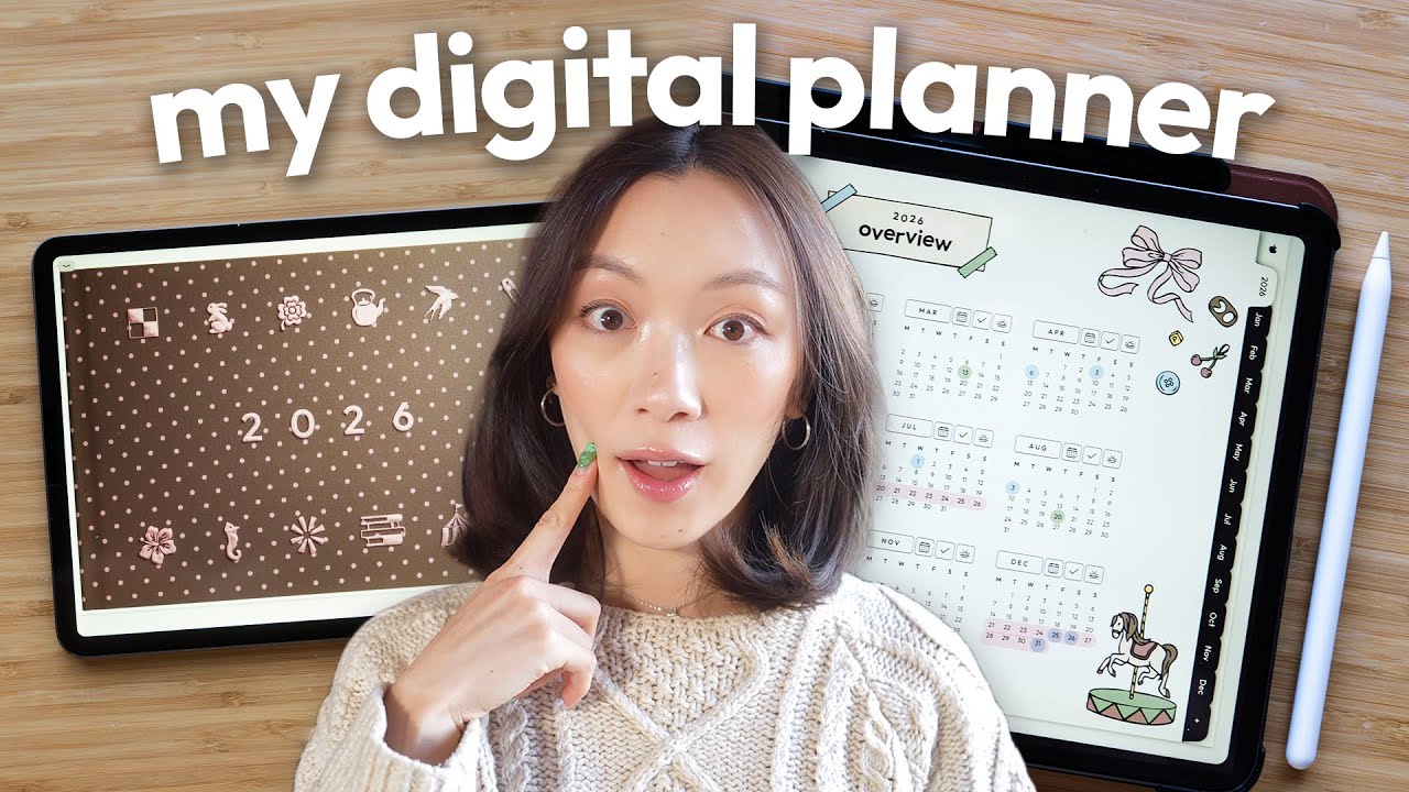 My DIGITAL Planner for 2026! (Setup + Walk through)