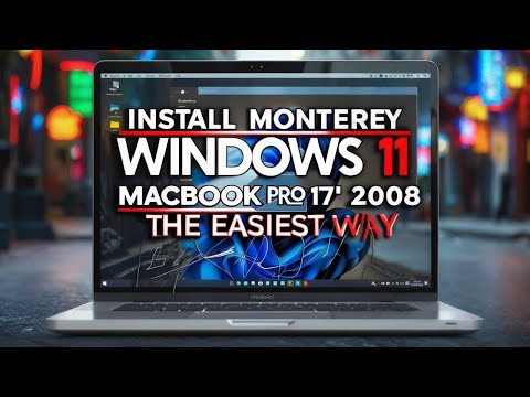 THE IMPOSSIBLE: Windows 11 & Monterey on a 14-Year-Old MacBook? The Ultimate 17" Mod