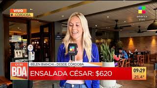 ¿Cuánto cuesta comer una ensalada en un restaurante