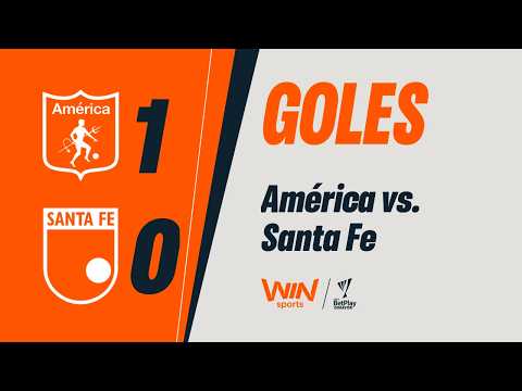 America vs. Santa Fe (goals) | Liga BetPlay Dimayor 2026-1 | Matchday 6