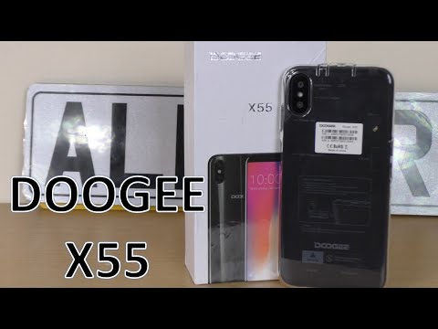 Doogee X55 Smartphone Unboxing