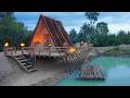 How To Build Private A Frame House In Front Abandoned Lake House