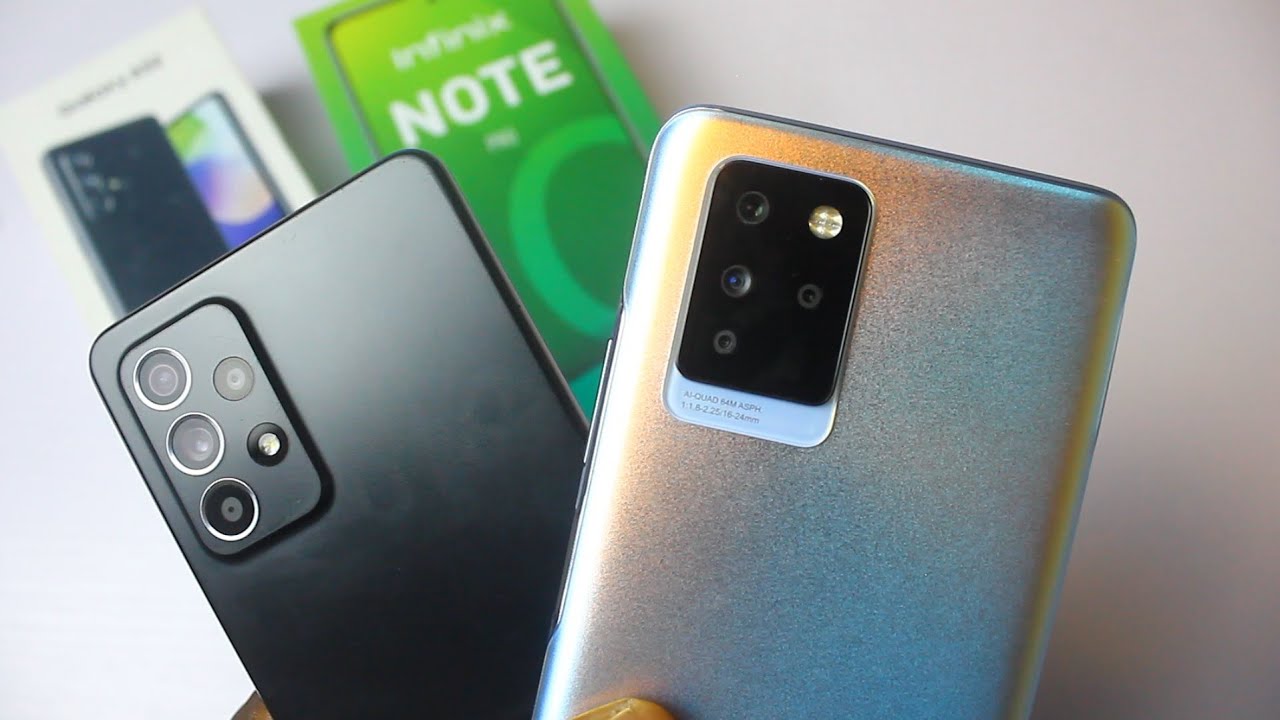 Infinix Note 10 Pro vs Samsung Galaxy A52: Speed Test | Camera Comparison