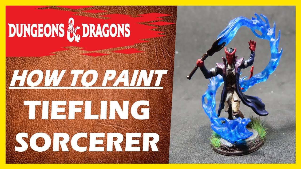 How To Paint|Tiefling Sorcerer [wizkids]