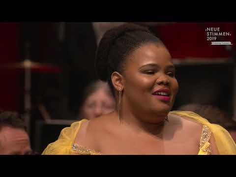 NEUE STIMMEN 2019 - Final: Nombulelo Yende sings "Sì. Mi chiamano Mimì", La Bohème, Puccini