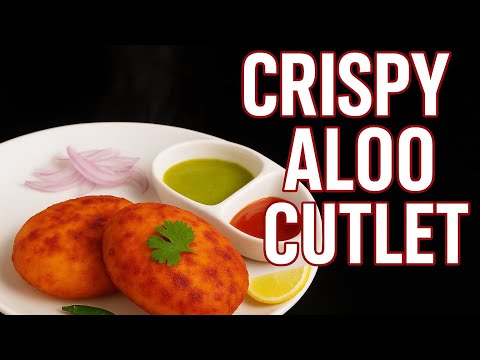 🔥 Crispy Aloo Chop Recipe | Street Style Aloo Cutlet | Easy Indian Snack