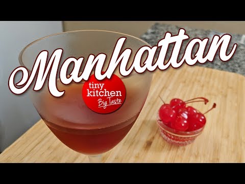 How to Make a Manhattan Cocktail // Tiny Kitchen Big Taste