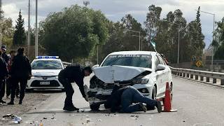 Un choque en cadena en Circunvalación dejó tres vehículos dañados