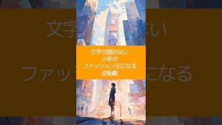 文字が読めない少年がファッション王になる逆転劇