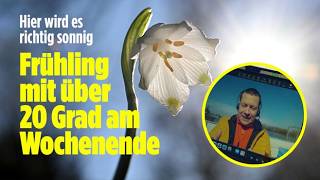 WETTER-UMSCHWUNG: Deutschland erlebt Temperatur-Sprung