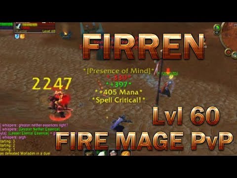Firren - rank11 Lv60 Undead Mage - Arcane/Fire "PoM Pyro" PvP