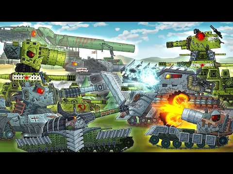 ALL EPISODES of STEEL MONSTERS – Season 9 – Cartoons about tanks