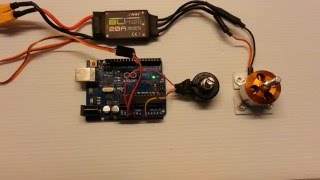 Control Brushless Motor Using Arduino