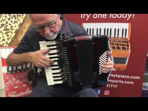 Piano Accordion PRIMO 48 Bass 2 voice