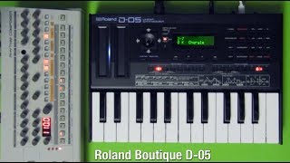 Video thumbnail for Roland Boutique D-05 Preset Walkthrough by soundseasy