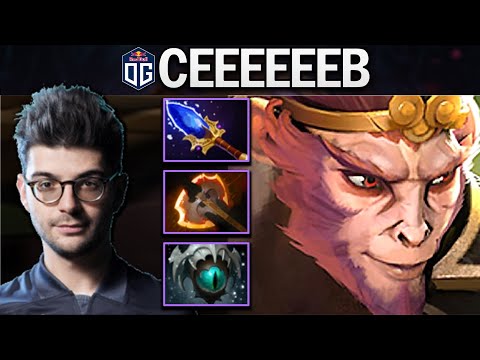 OG.CEB MONKEY KING WITH BATTLEFURY-AGHANIMS - DOTA 2 7.28 GAMEPLAY