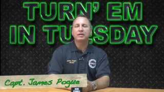 Turn'em in Tuesday Edition of your Daily Crime Report First at Five! 08-11-15