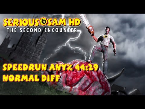 Serious Sam HD : The Second Encounter Speedrun Any% in 44:29 (World Record)