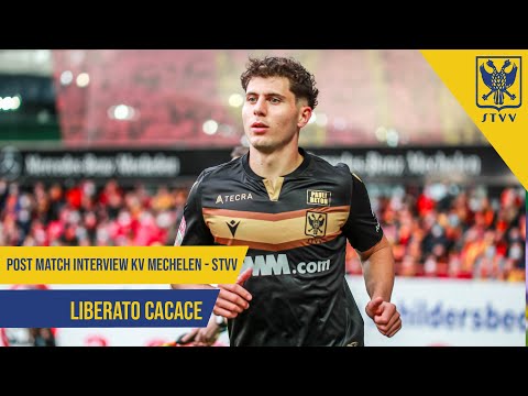 Post Match Interview KV Mechelen - STVV | Liberato  Cacace | STVV