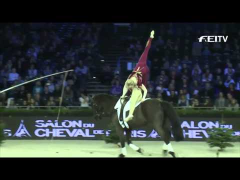 FEI World Cup™ Vaulting 2013/14 Paris - GBR 2nd Place