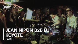 Jean Nipon b2b DJ Koyote Boiler Room Paris DJ Set