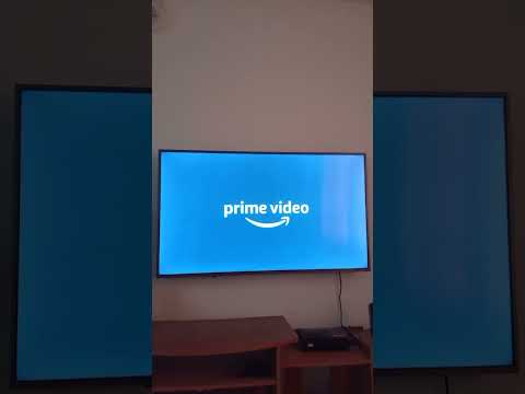 VU Premium Android 4k tv opening Amazon prime video