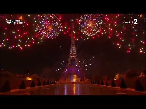 Davey Asprey & Radion6 Spin Off played at the Eiffel Tower in Paris, France during Bastille Day 2019