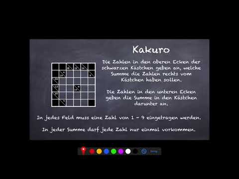 Lös mal Logisch - Kakuro Tutorial