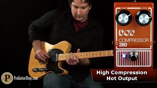 Video thumbnail for DOD Compressor 280 by ProGuitarShopDemos