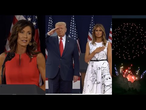 Trump & First Lady in 2020 Mount Rushmore Fireworks Celebrations: this Monument will Never Be Desecrated!