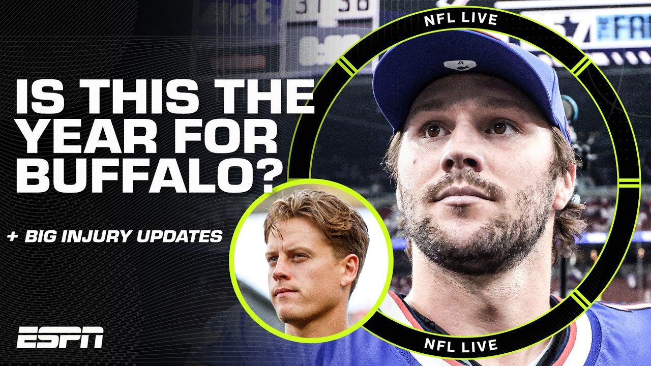 Can Josh Allen lead the Bills to the Super Bowl? 🍿 + Latest injury updates | NFL Live