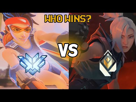 OVERWATCH VS VALORANT (Mechanical Skill)