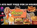 I ate FAST FOOD for 24 HOURS | Wicked Cheat Day #115